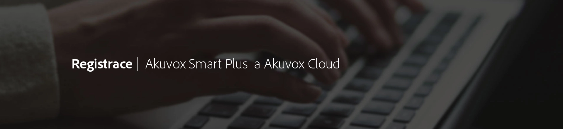 Registrace aplikace SmartPlus pro bytové domy.